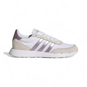 Adidas Run 60s 2.0 Women's Trainers | Size 6.5 | White/Purple/Grey NWT